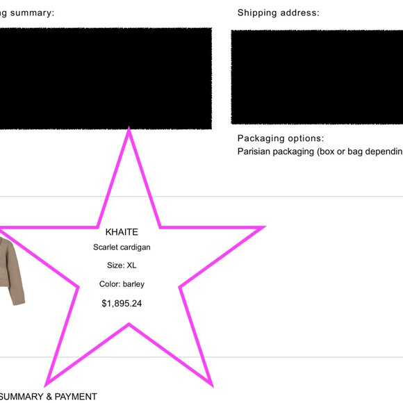 Khaite Scarlet Cardigan Barley cashmere size XL - as seen on katie holmes - Picture 17 of 17